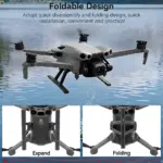 foldable design makes it easy to assemble and carry dji m5p mini 5 pro landing gear leg