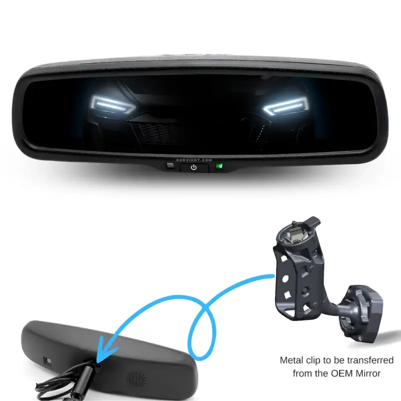 Auto Dimming IRVM For Jeep Compass Mount no. 145