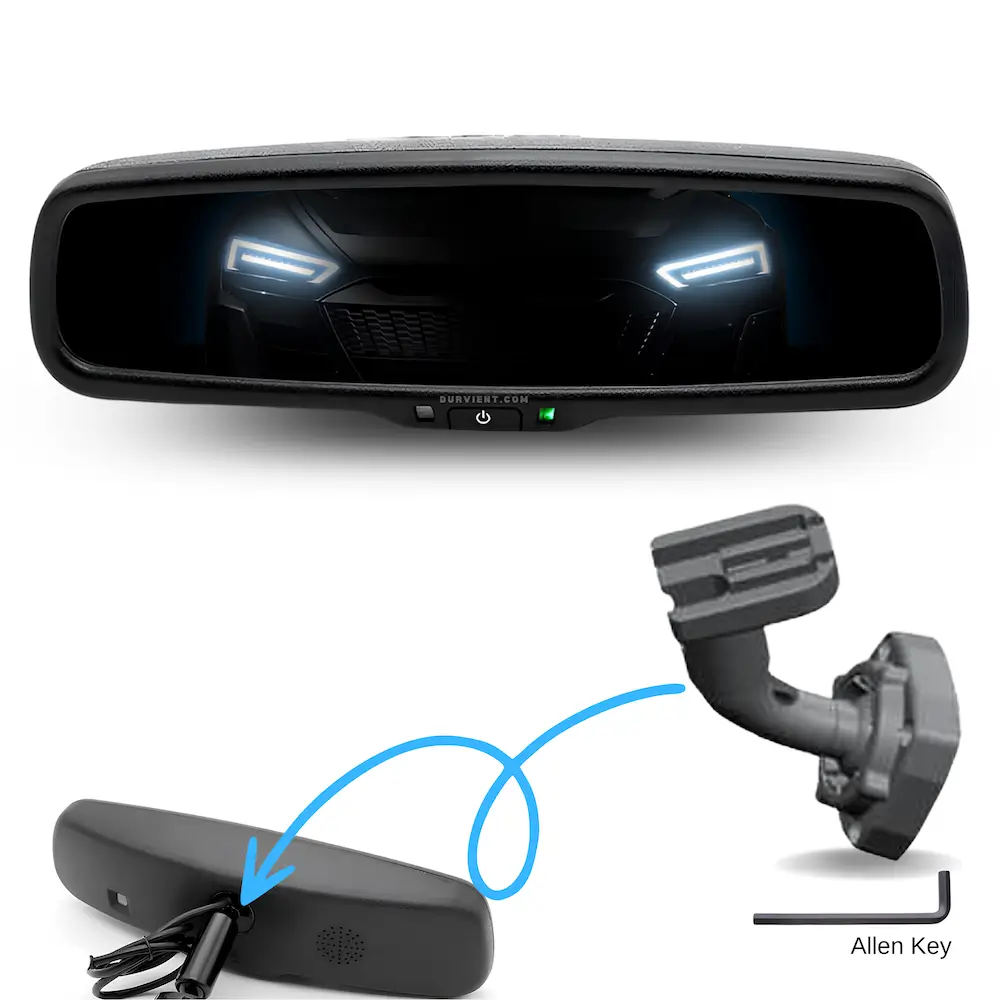 Auto Dimming IRVM for Datsun Go, Go+