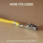 terminal pin part no. 000979009E how to use illustration