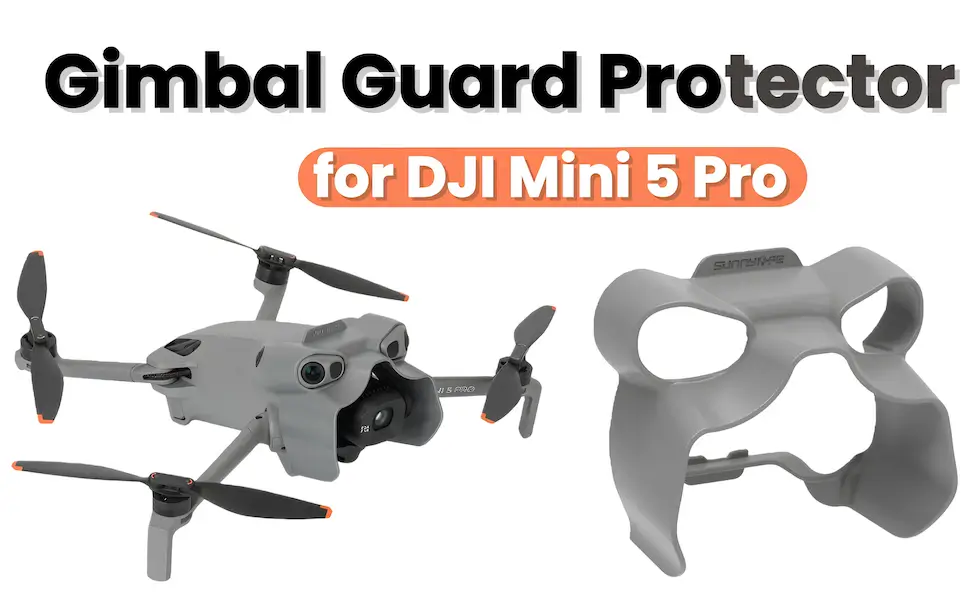 Lens Hood for DJI Mini 5 Pro – Anti-Glare Sunshade Gimbal Protector Cover, Snap-On Design, Lightweight 1 DJI Mini 5 Pro M5P Gimbal Protector Lens Hood